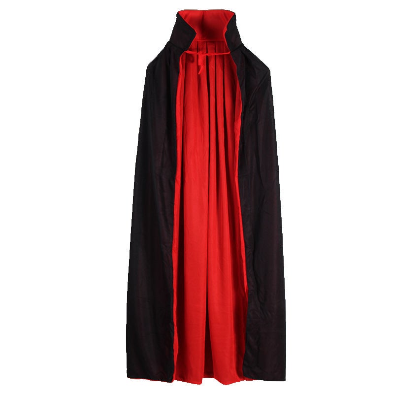 Funny And Interesting Black Grim Reaper Kidsren'S Cloak Halloween Costume Magic Vampire Wizard Adult Robe Robe - Image 3